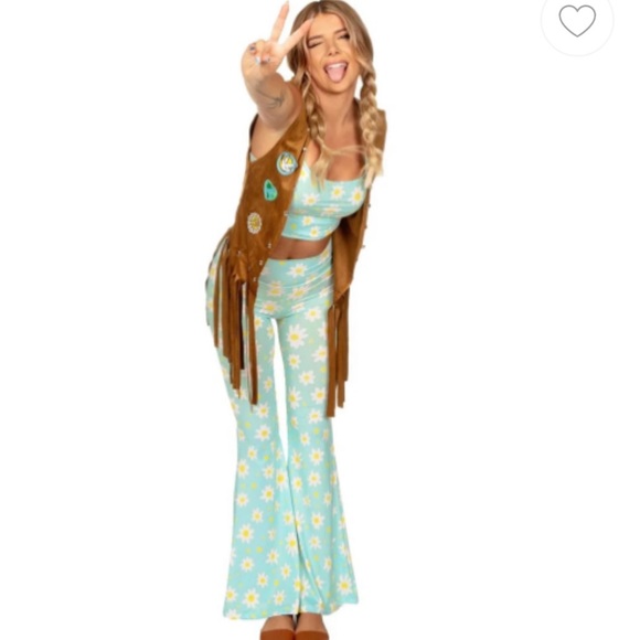 NWT Tipsy Elves Hippy Costume - Picture 1 of 6
